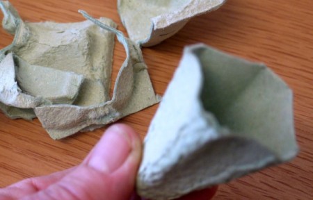 Egg Carton Ice Cream Cone Toy