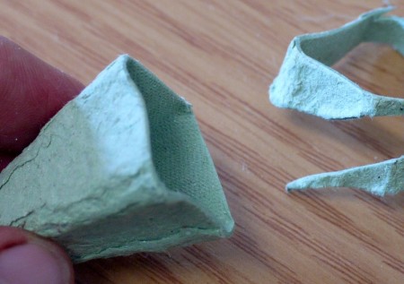 Egg Carton Ice Cream Cone Toy