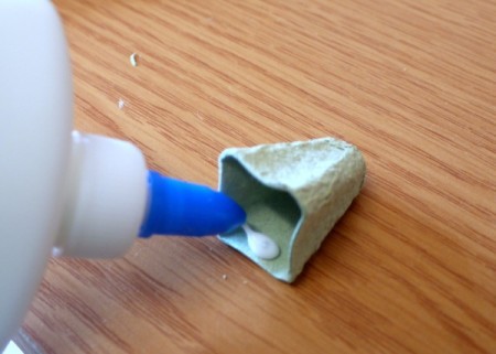 Egg Carton Ice Cream Cone Toy