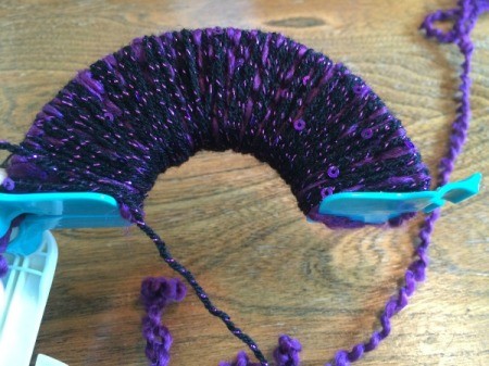 Halloween Pom Pom Topiary