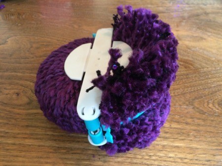 Halloween Pom Pom Topiary