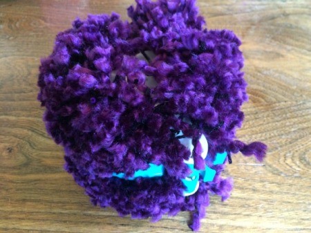 Halloween Pom Pom Topiary