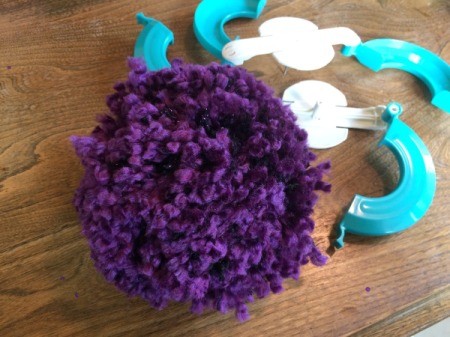 Halloween Pom Pom Topiary