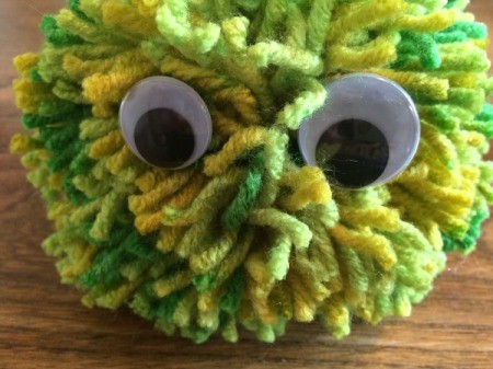 Giant Pom Pom Monster
