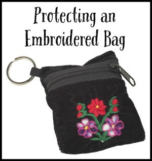 Protecting an Embroidered Bag