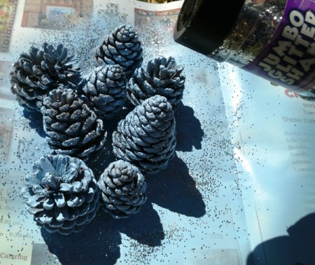 Pine Cone Chandelier