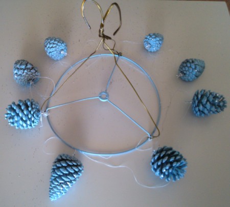 Pine Cone Chandelier