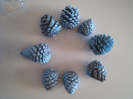 Pine Cone Chandelier