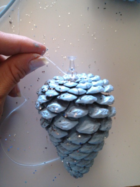 Pine Cone Chandelier