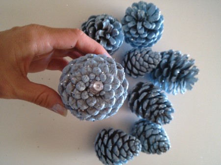 Pine Cone Chandelier