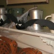 Making Mini Pumpkin Bats