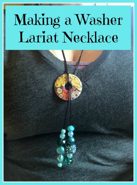 Making a Washer Lariat Necklace