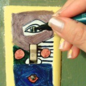 Picasso Light Switch Plate Cover