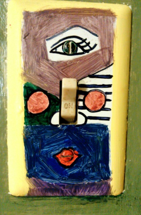 Picasso Light Switch Plate Cover