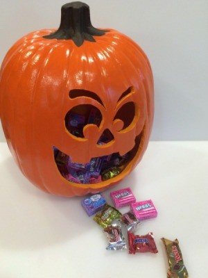 Jack-O-Lantern Candy Bowl