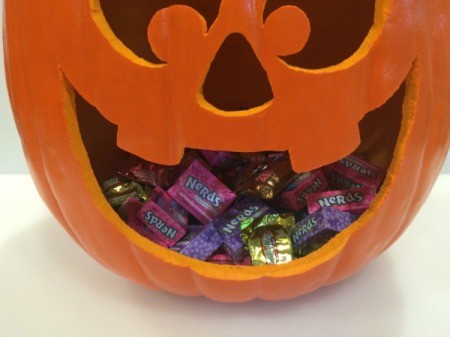 Jack-O-Lantern Candy Bowl