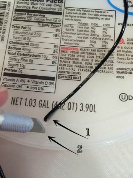 Tuna Can Trick-Or-Treat Bucket