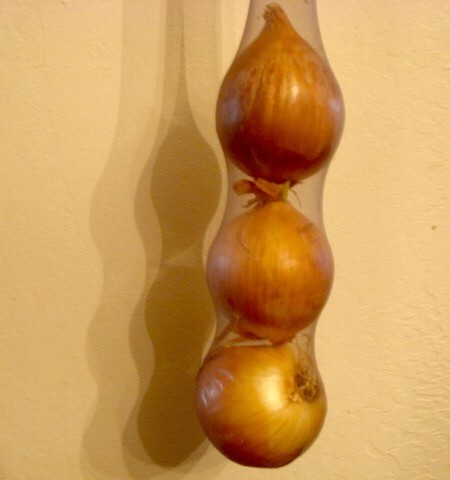 hanging onions