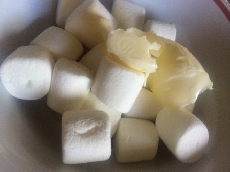 marshmallows & butter