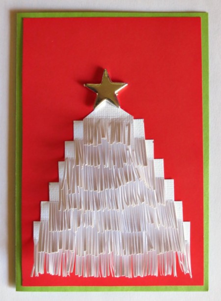 Snow Pine Christmas Card