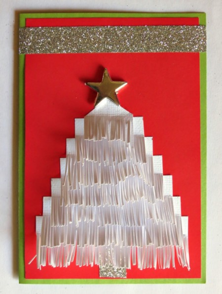 Snow Pine Christmas Card