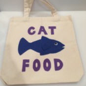 Cat Food Trick-or-Treat Bag