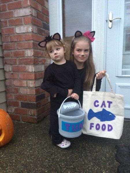 Cat Food Trick-or-Treat Bag