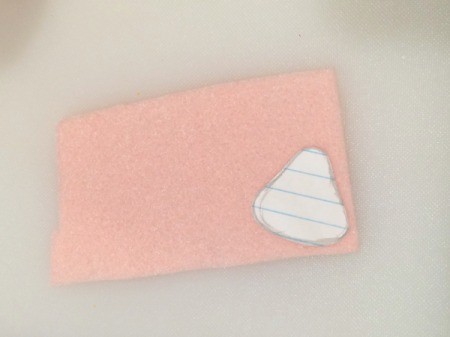 Felt Kitty Tail and Paws