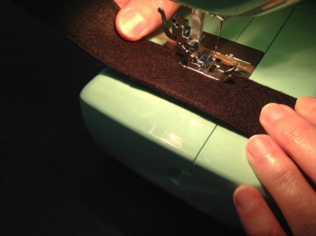 Felt Kitty Tail and Paws