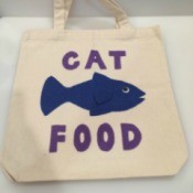 Cat Food Trick-or-Treat Bag
