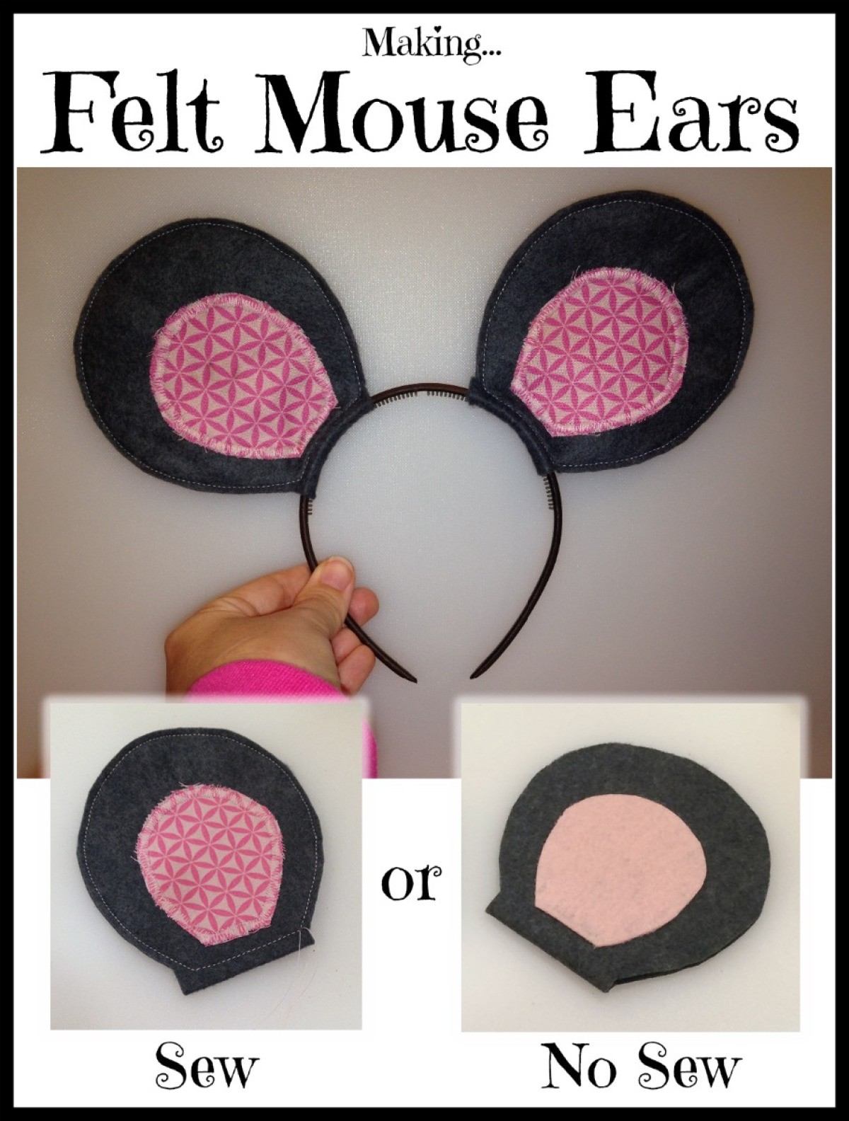 27+ Mouse Ears Sewing Pattern MufidahTampu