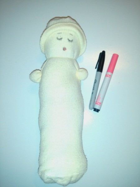 No Sew Sock Baby Doll
