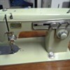 pale green sewing machine