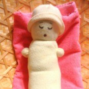 Making a No-Sew Sock Baby Doll