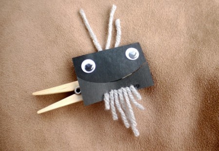 Easy Peg Puppets