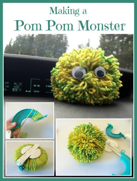 Making a Giant Pom Pom Monster