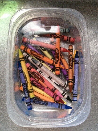 Melted Crayon Masterpiece