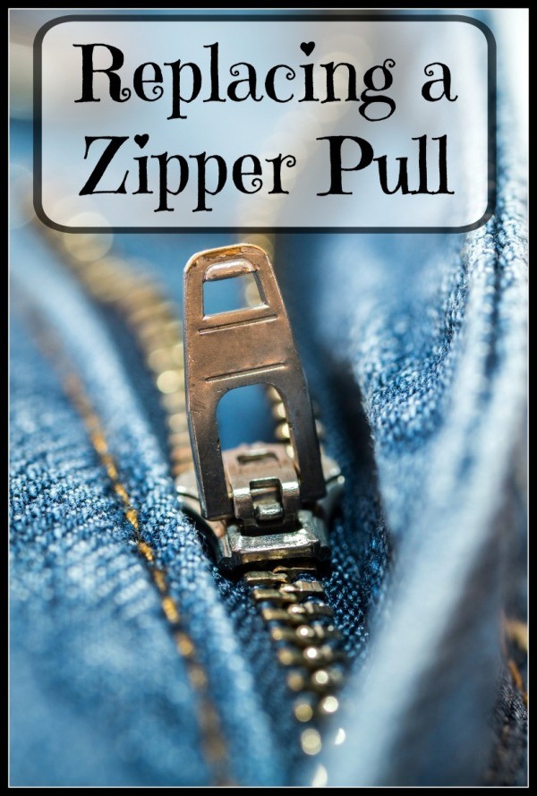 Replacing A Zipper Pull Thriftyfun