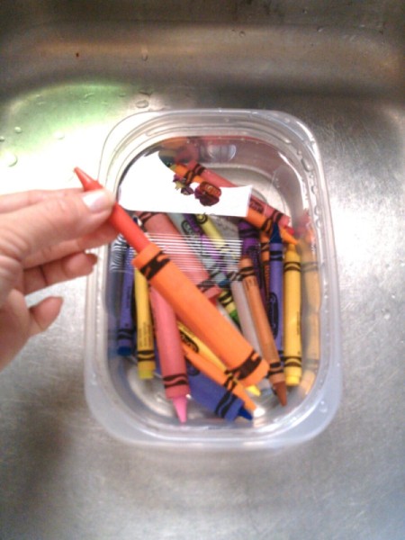 Melted Crayon Masterpiece