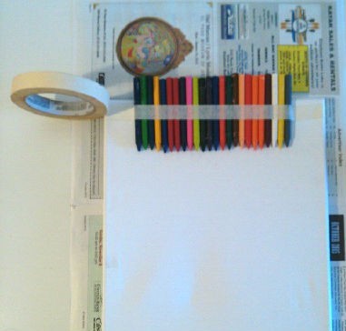 Melted Crayon Masterpiece