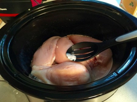 Crock Pot Spinach Artichoke Chicken