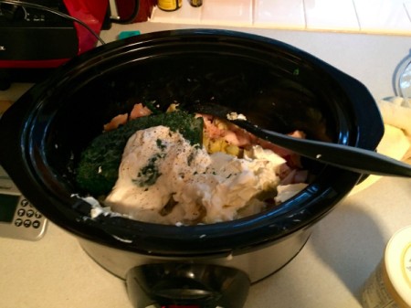 Crock Pot Spinach Artichoke Chicken