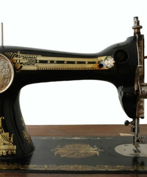 vintage sewing machine