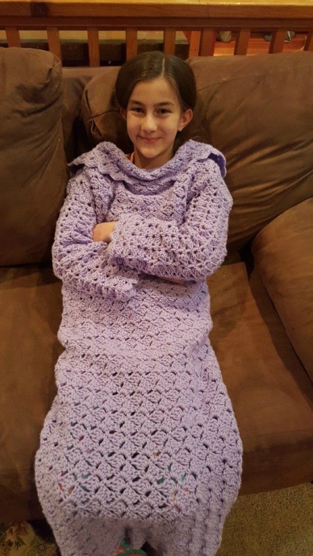 Crochet Child's Snuggie