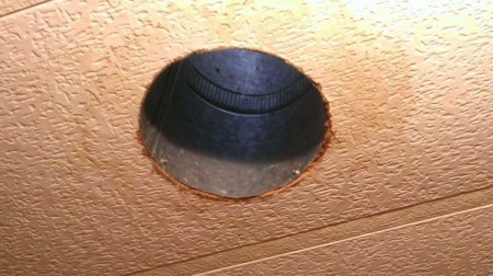 Covering an Old Stove-pipe Hole