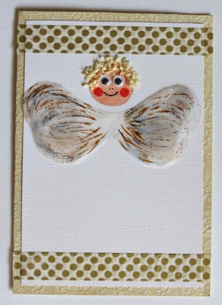 Vintage Angel Christmas Card
