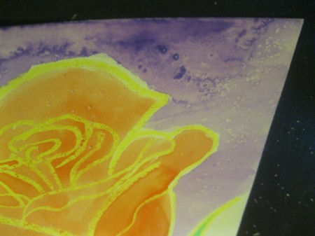 Watercolor Resist Painting