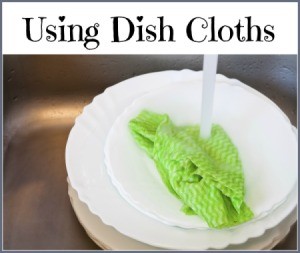 Using Dish Cloths