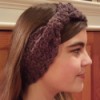 Bow Style Winter Crochet Headband