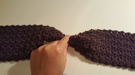 Bow Style Winter Crochet Headband